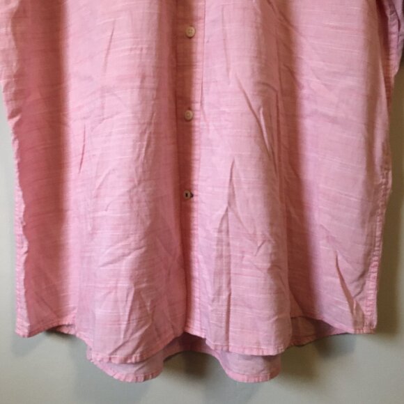 Izod Saltwater Rapture Rose Dockside Chambray Relaxed Classic Button Down Shirt - Picture 4 of 16